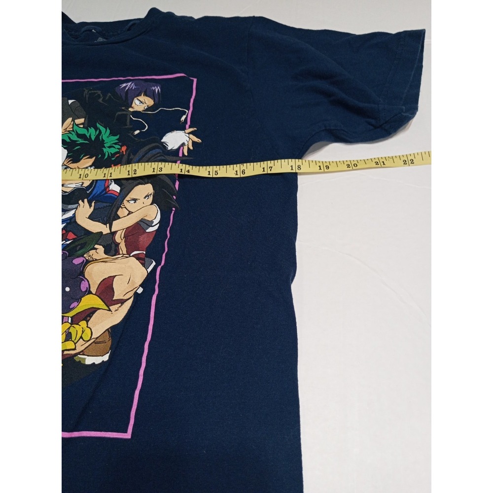 My Hero Academia T Shirt Mens Medium Blue Anime Graphic Funimation 2021 - Picture 5 of 8